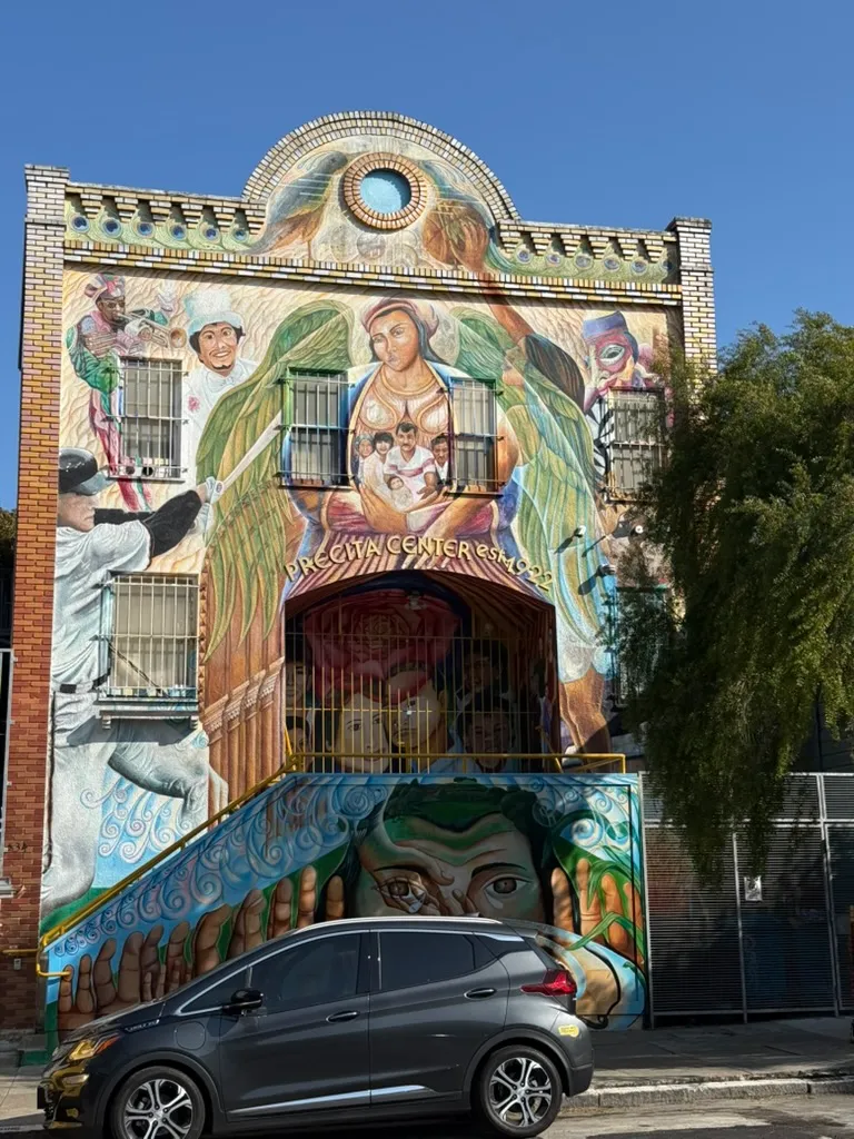 Precita Center Mural
